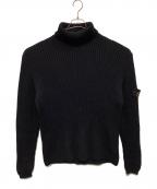 STONE ISLANDストーンアイランド）の古着「タートルネックニット」｜ネイビー