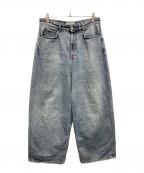BALENCIAGAバレンシアガ）の古着「バギーデニムパンツ」｜インディゴ