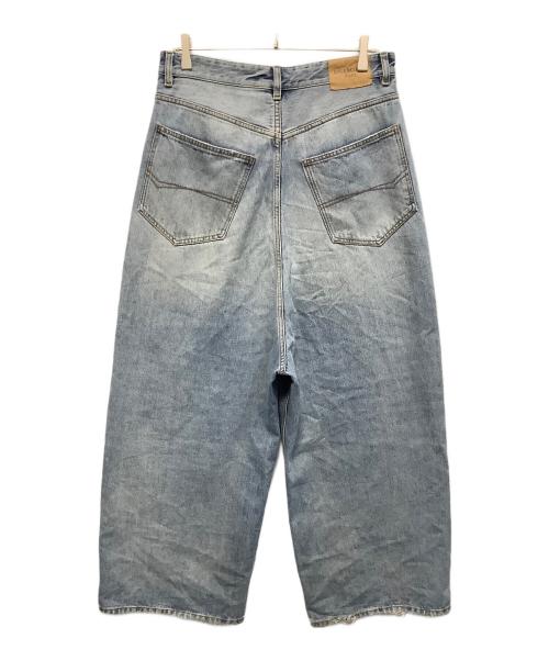 BALENCIAGA（バレンシアガ）BALENCIAGA (バレンシアガ) バギーデニムパンツ インディゴ サイズ:25の古着・服飾アイテム