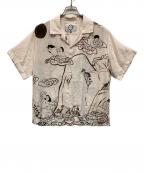 CARNE BOLLENTEカルネボレンテ）の古着「アロハシャツ」｜ベージュ