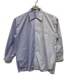 FILL THE BILL（フィルザビル）の古着「ストライプシャツ」｜ブルー