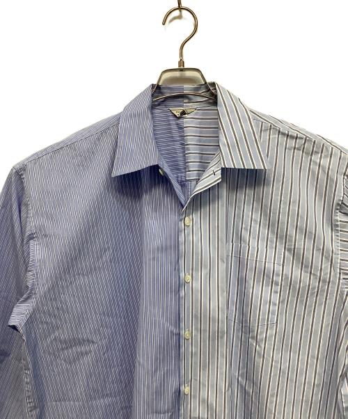 FILL THE BILL（フィルザビル）FILL THE BILL (フィルザビル) ストライプシャツ ブルー サイズ:Ｍの古着・服飾アイテム