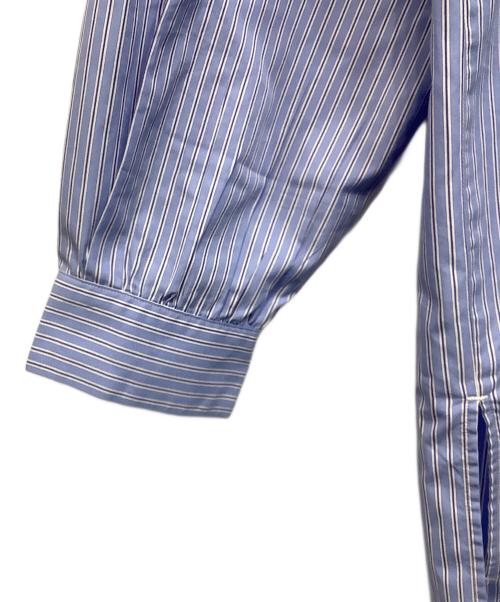 FILL THE BILL（フィルザビル）FILL THE BILL (フィルザビル) ストライプシャツ ブルー サイズ:Ｍの古着・服飾アイテム