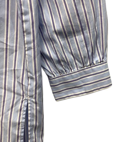 FILL THE BILL（フィルザビル）FILL THE BILL (フィルザビル) ストライプシャツ ブルー サイズ:Ｍの古着・服飾アイテム