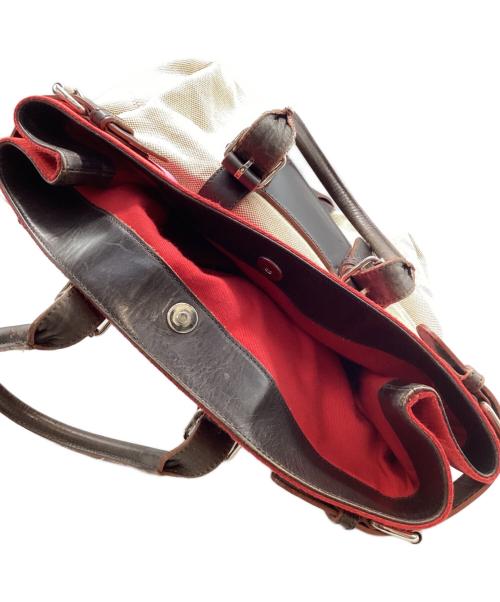 LOEWE（ロエベ）LOEWE (ロエベ) ハンドバッグ ベージュ×ブラックの古着・服飾アイテム