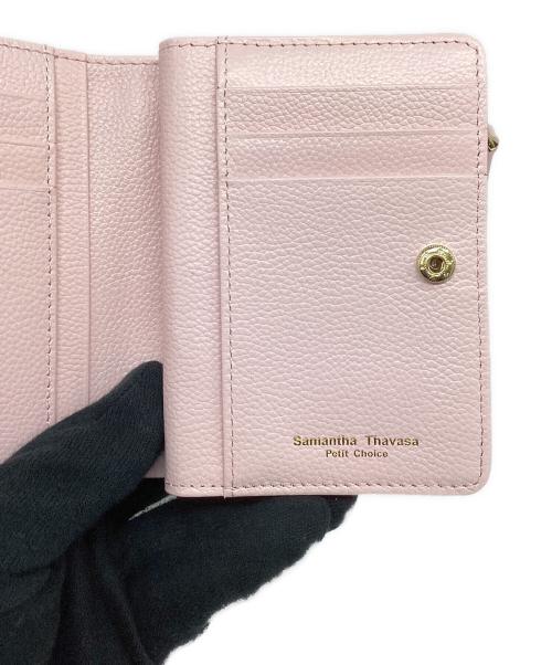 Samantha Thavasa PETIT CHOICE（サマンサタバサプチチョイス）Samantha Thavasa PETIT CHOICE (サマンサタバサプチチョイス) ジップウォレット ピンクの古着・服飾アイテム