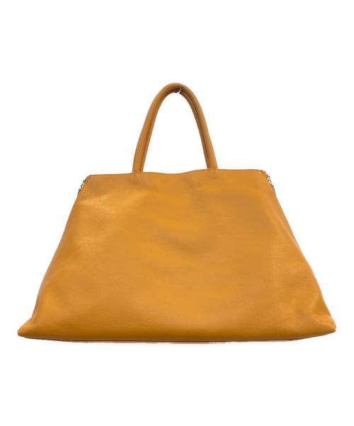 FURLA（フルラ）FURLA (フルラ) レザートートバッグ オレンジの古着・服飾アイテム