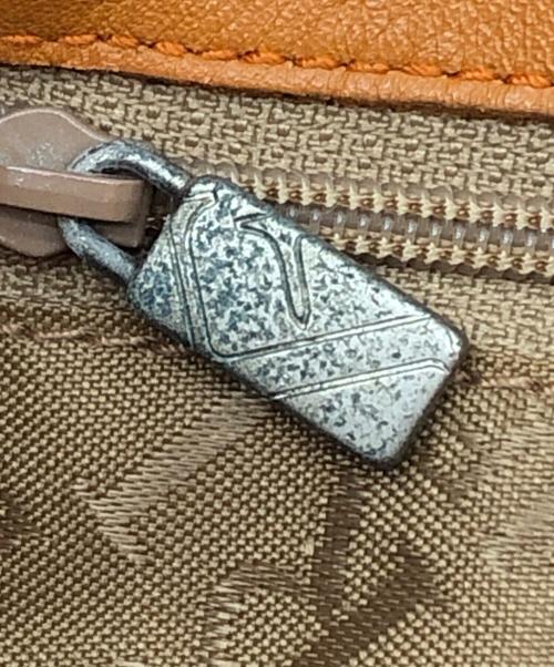 FURLA（フルラ）FURLA (フルラ) レザートートバッグ オレンジの古着・服飾アイテム