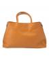 FURLA（フルラ）の古着「レザートートバッグ」｜オレンジ