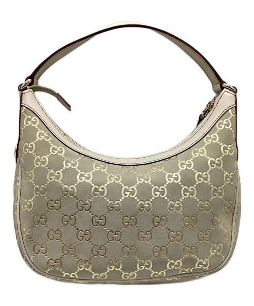 GUCCI（グッチ）GUCCI (グッチ) ハンドバッグ ベージュの古着・服飾アイテム
