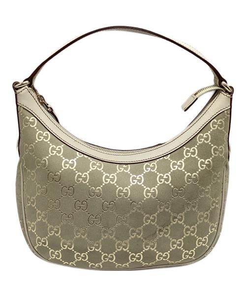 GUCCI（グッチ）GUCCI (グッチ) ハンドバッグ ベージュの古着・服飾アイテム