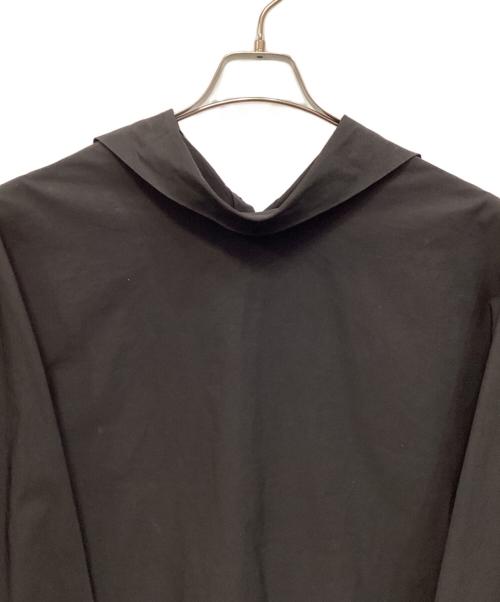 nonnotte（ノノット）nonnotte (ノノット) Draping Pullover Turtle Shirt ブラック サイズ:5の古着・服飾アイテム