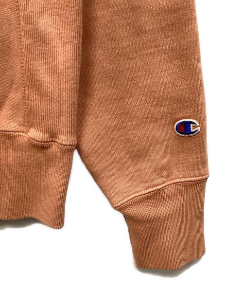 Champion REVERSE WEAVE（チャンピオン リバース ウィーブ）Champion REVERSE WEAVE (チャンピオン リバース ウィーブ) MoMA (モマ) 裏起毛スウェット ピンク サイズ:Ｓの古着・服飾アイテム