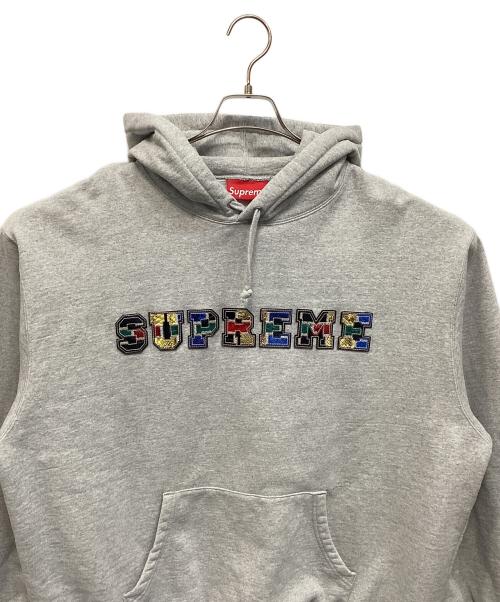 SUPREME（シュプリーム）SUPREME (シュプリーム) プルオーバーパーカー グレー サイズ:Ｌの古着・服飾アイテム