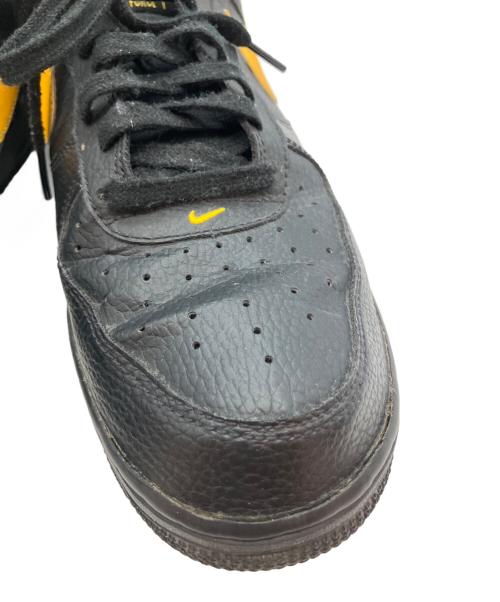 NIKE（ナイキ）NIKE (ナイキ) AIR FORCE 1 07 スニーカー ブラック×イエロー サイズ:28.5cmの古着・服飾アイテム