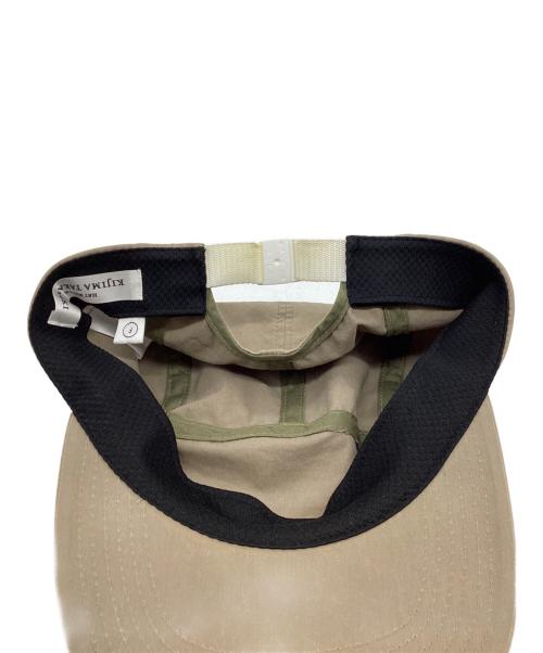 kijima takayuki（キジマタカユキ）kijima takayuki (キジマタカユキ) キャップ ベージュ サイズ:Ｆｒｅｅの古着・服飾アイテム