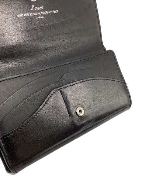 Loneo VINTAGE REVIVAL PRODUCTIONS（ロネオヴィンテージリバイバルプロダクションズ）Loneo VINTAGE REVIVAL PRODUCTIONS (ロネオヴィンテージリバイバルプロダクションズ) 長財布 ブラックの古着・服飾アイテム