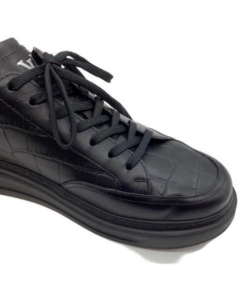 LOUIS VUITTON（ルイ ヴィトン）LOUIS VUITTON (ルイ ヴィトン) レザースニーカー ブラック サイズ:6の古着・服飾アイテム