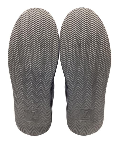 LOUIS VUITTON（ルイ ヴィトン）LOUIS VUITTON (ルイ ヴィトン) レザースニーカー ブラック サイズ:6の古着・服飾アイテム