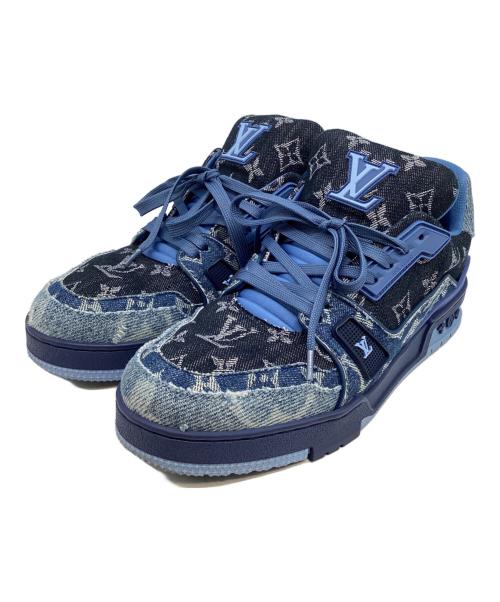 LOUIS VUITTON（ルイ ヴィトン）LOUIS VUITTON (ルイ ヴィトン) スニーカー ネイビー サイズ:6.5の古着・服飾アイテム