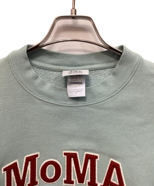 Champion REVERSE WEAVE（チャンピオン リバース ウィーブ）Champion REVERSE WEAVE (チャンピオン リバース ウィーブ) MoMA (モマ) 裏起毛スウェット グリーン サイズ:Ｓの古着・服飾アイテム