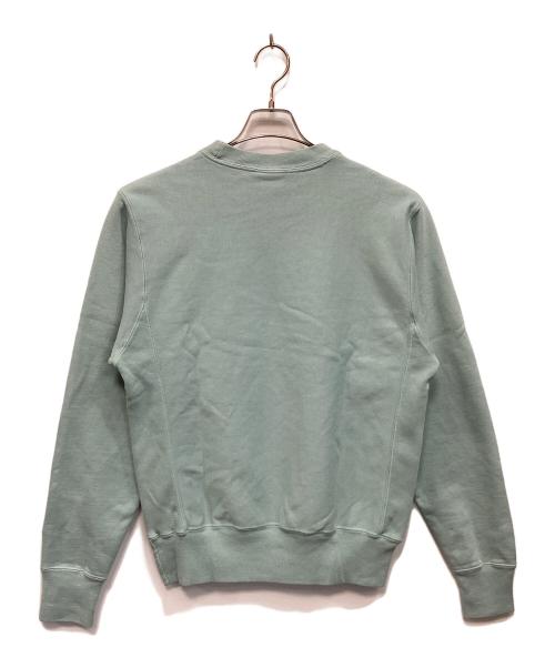 Champion REVERSE WEAVE（チャンピオン リバース ウィーブ）Champion REVERSE WEAVE (チャンピオン リバース ウィーブ) MoMA (モマ) 裏起毛スウェット グリーン サイズ:Ｓの古着・服飾アイテム