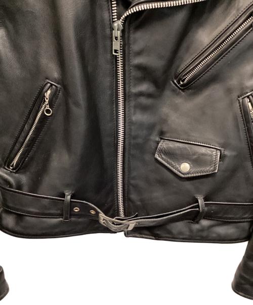 Schott（ショット）Schott (ショット) ダブルライダースジャケット ブラック サイズ:42の古着・服飾アイテム