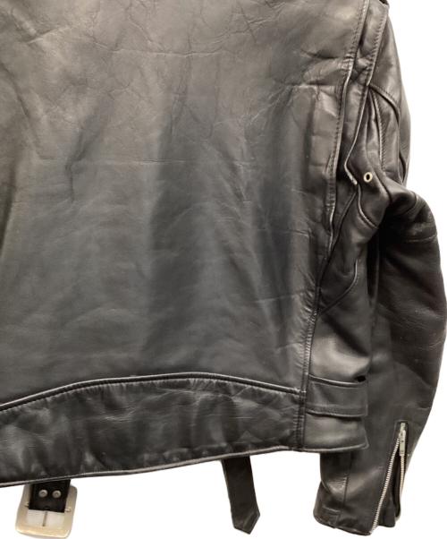 Schott（ショット）Schott (ショット) ダブルライダースジャケット ブラック サイズ:42の古着・服飾アイテム