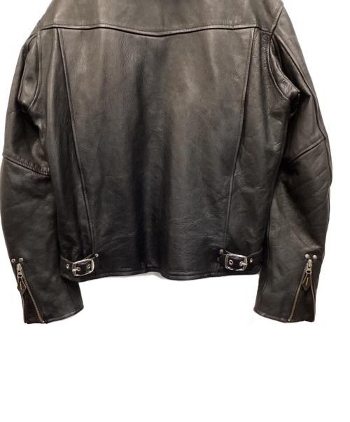 mono field（モノフィールド）mono field (モノフィールド) ライダースジャケット ブラック サイズ:3Ｌの古着・服飾アイテム