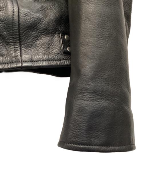 mono field（モノフィールド）mono field (モノフィールド) ライダースジャケット ブラック サイズ:3Ｌの古着・服飾アイテム