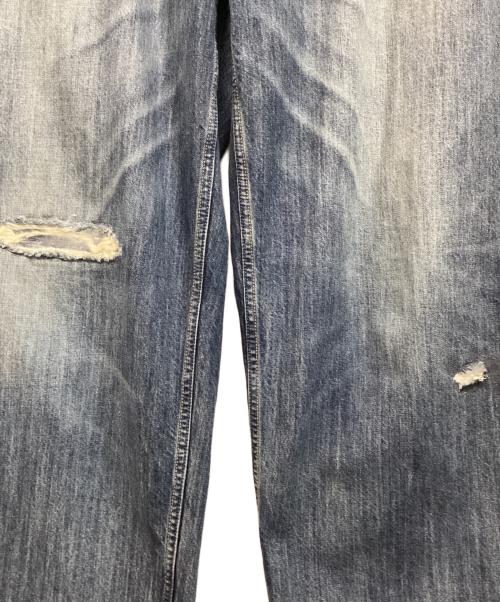 OUR LEGACY（アワーレガシー）OUR LEGACY (アワーレガシー) VAST CUT Vintage Rubber Repair Denim ブルー サイズ:33の古着・服飾アイテム