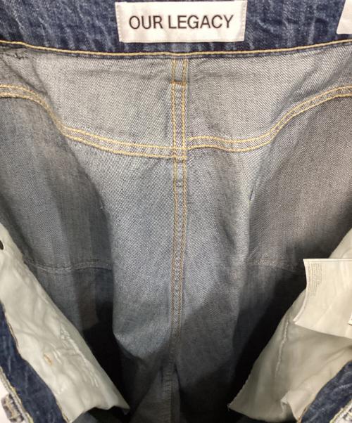OUR LEGACY（アワーレガシー）OUR LEGACY (アワーレガシー) VAST CUT Vintage Rubber Repair Denim ブルー サイズ:33の古着・服飾アイテム