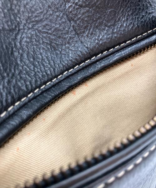 DAKOTA（ダコタ）DAKOTA (ダコタ) レザーリュック ブラックの古着・服飾アイテム