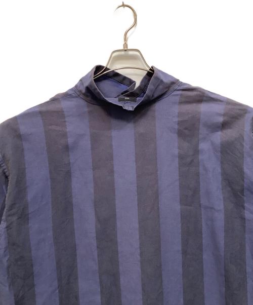 ISSEY MIYAKE（イッセイミヤケ）ISSEY MIYAKE (イッセイミヤケ) 長袖カットソー ブルー サイズ:Ｌの古着・服飾アイテム