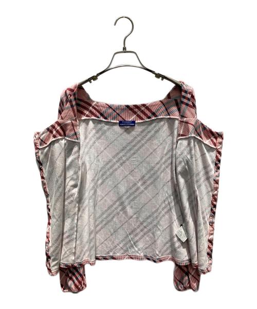 BURBERRY BLUE LABEL（バーバリー ブルー レーベル）BURBERRY BLUE LABEL (バーバリー ブルー レーベル) シャツブラウス ピンク サイズ:38の古着・服飾アイテム