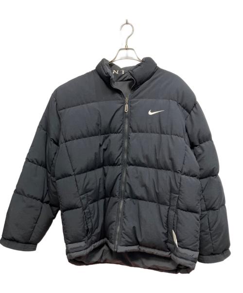 NIKE（ナイキ）NIKE (ナイキ) リバーシブルダウンジャケット ブラック サイズ:XLの古着・服飾アイテム