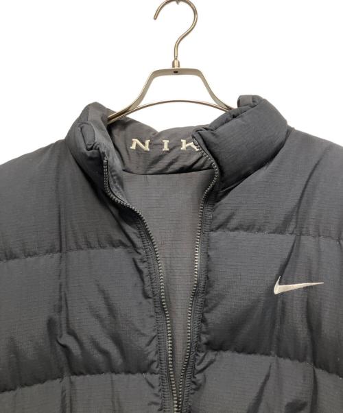 NIKE（ナイキ）NIKE (ナイキ) リバーシブルダウンジャケット ブラック サイズ:XLの古着・服飾アイテム