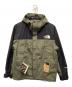 THE NORTH FACE（ザ ノース フェイス）の古着「マウンテンライトジャケット」｜ブラック×オリーブ