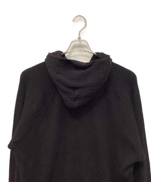 velva sheen（ベルバシーン）velva sheen (ベルバシーン) ワッフルパーカー ブラック サイズ:Ｌの古着・服飾アイテム