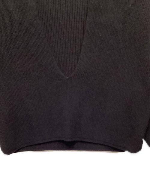 Sea Room lynn（シールームリン）Sea Room lynn (シールームリン) ニット ブラック サイズ:FREEの古着・服飾アイテム