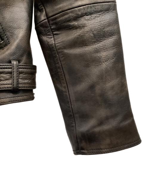 NUDIE JEANS（ヌーディー・ジーンズ）NUDIE JEANS (ヌーディー・ジーンズ) ダブルライダースジャケット ブラック サイズ:Ｌの古着・服飾アイテム