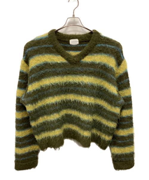 CAMPHOR WOOD（カンファーウッド）CAMPHOR WOOD (カンファーウッド) ニット オリーブ サイズ:Sの古着・服飾アイテム