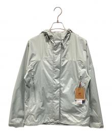 MAMMUT（マムート）の古着「ハードシェルフーデッドジャケット」｜ライトグレー