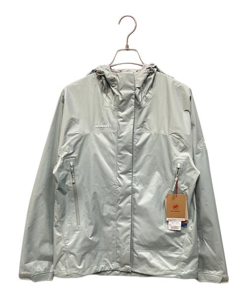 MAMMUT（マムート）MAMMUT (マムート) ハードシェルフーデッドジャケット ライトグレー サイズ:Ｌ 未使用品の古着・服飾アイテム