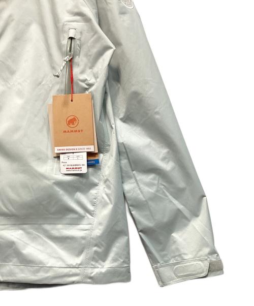 MAMMUT（マムート）MAMMUT (マムート) ハードシェルフーデッドジャケット ライトグレー サイズ:Ｌ 未使用品の古着・服飾アイテム