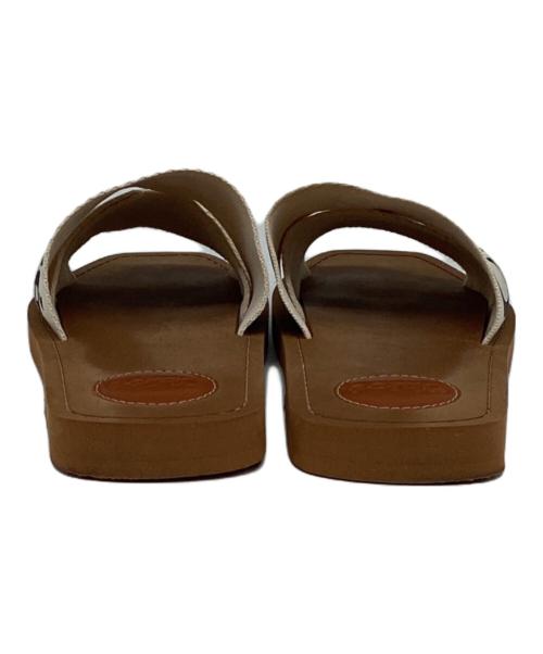 Chloe（クロエ）Chloe (クロエ) サンダル ベージュ サイズ:37の古着・服飾アイテム