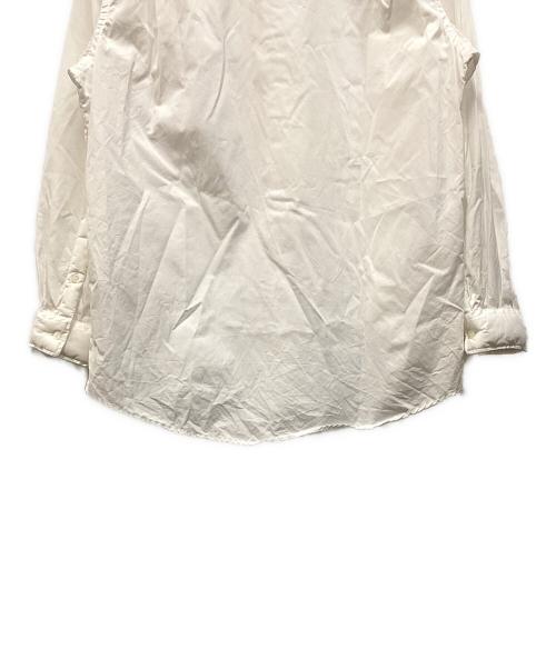 Maison Margiela（メゾンマルジェラ）Maison Margiela (メゾンマルジェラ) パデットカラーシャツ ホワイト サイズ:36の古着・服飾アイテム