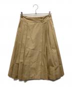 FRED PERRYフレッドペリー）の古着「スカート」｜ブラウン