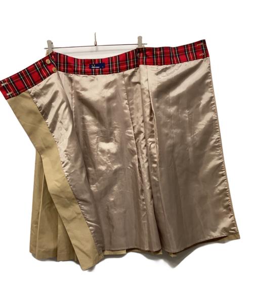 FRED PERRY（フレッドペリー）FRED PERRY (フレッドペリー) スカート ブラウン サイズ:8　（w58～64）の古着・服飾アイテム