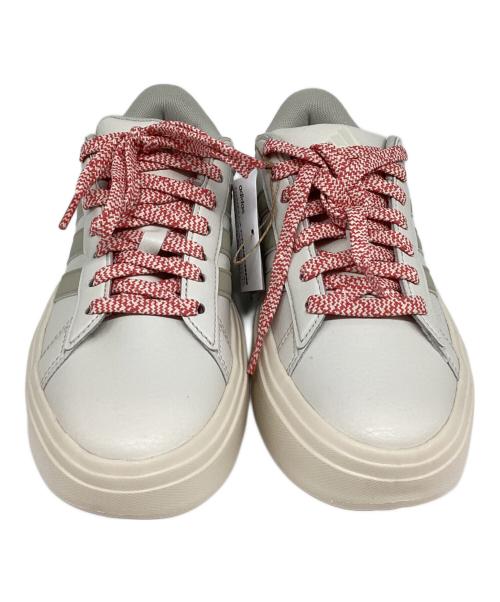 adidas（アディダス）adidas (アディダス) GrandCourt Platform アイボリー サイズ:24cmの古着・服飾アイテム